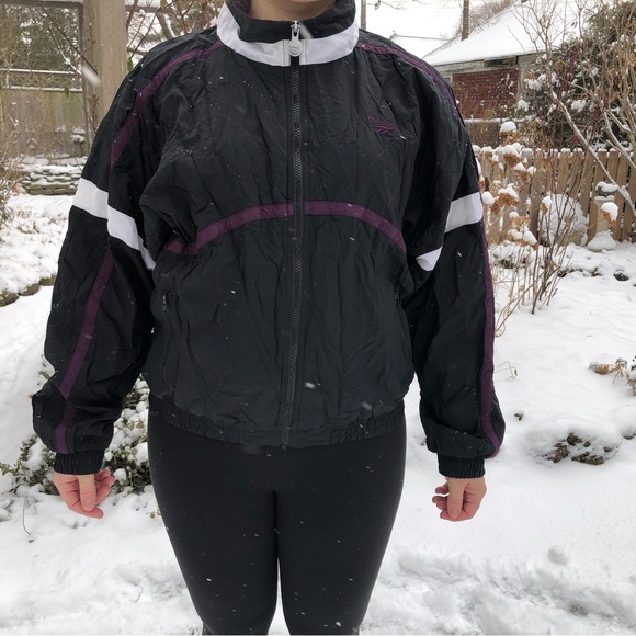 Vintage Reebok zip up windbreaker size Large - Picture 2 of 12